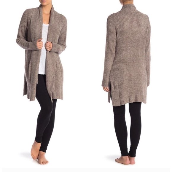 Barefoot Dreams Sweaters - Barefoot Dreams CozyChic Lite Ribbed Cardigan, 2X